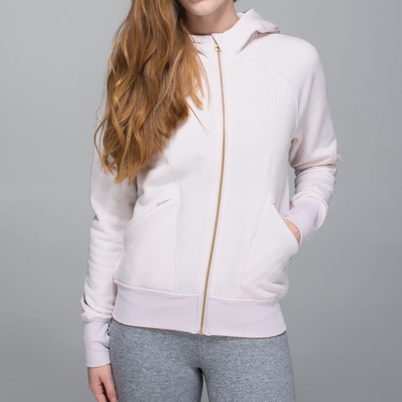 LULULEMON Warm Core Hoodie Neutral Blush - size 4 - Picture 13 of 13
